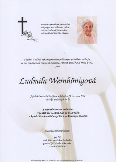 Parte Ludmila Weinhönigová